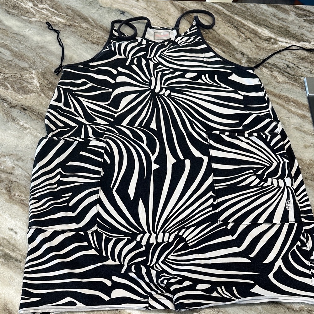FP Movement by Free People Black and White Women romper